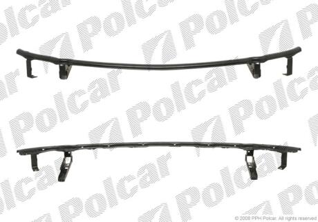 Усилитель бампера Polcar 523107-3