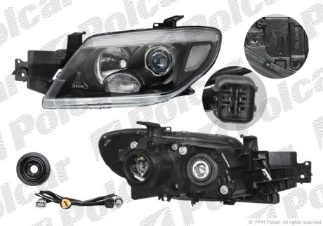Фара основная правая Polcar 5265101E