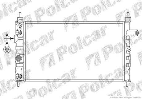 Автозапчасть Polcar 550508A7