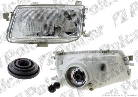 Фара основная левая Polcar 550709-E