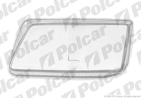 Стекло фары Polcar 5507114E