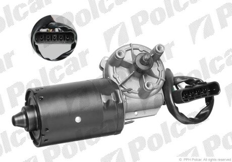 Мотор стеклоочистителя Polcar 5507SWP1