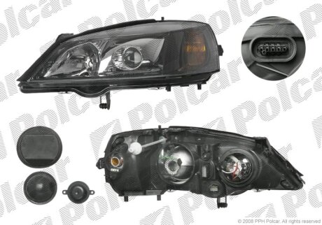 Фара основная левая Polcar 5508098E