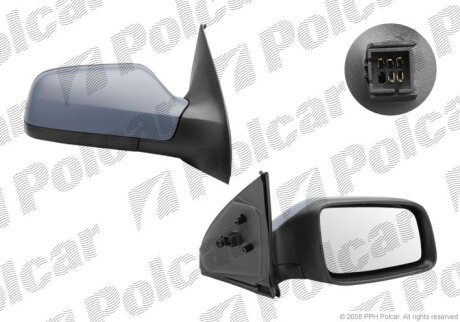 Зеркало наружное заднего вида Polcar 5508524M