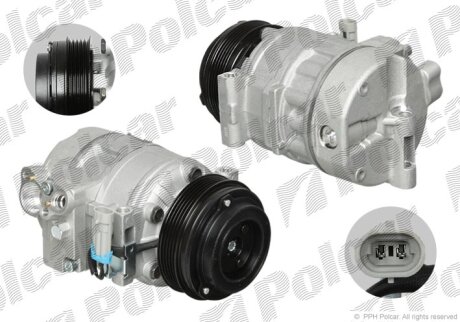 Компрессор кондиционера Polcar 5508KS-2