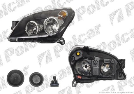Фара основная правая Polcar 550910-E