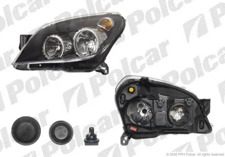 Фара основная правая Polcar 550910-E