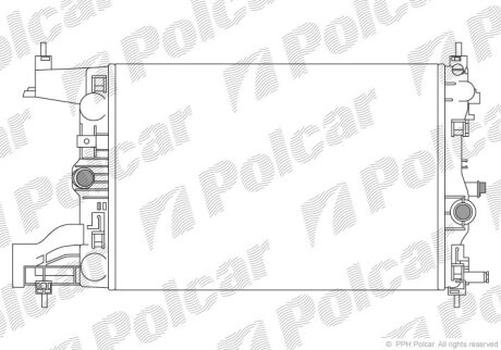 Радиаторы охлаждения (PJ) Polcar 551108-2