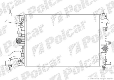 Радиаторы охлаждения (PJ) Polcar 551108-4