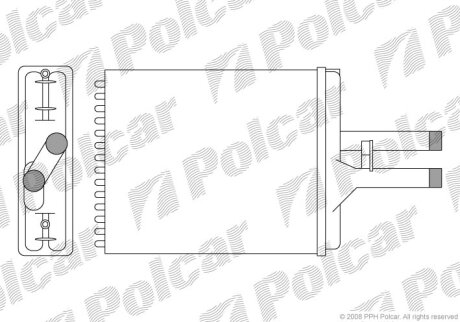 Радіатори обігріву Polcar 5516N8-1