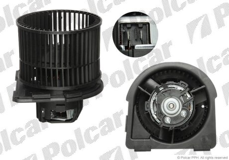 Вентлятор печки Polcar 5516NU-1