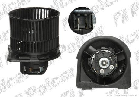 Вентлятор печки Polcar 5516NU-2