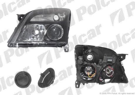 Фара основная правая Polcar 5518102E