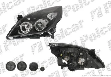 Фара основная левая Polcar 5519091E