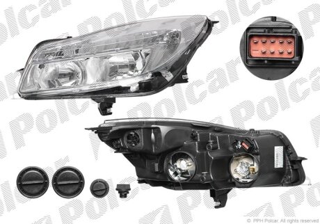 Основная фара Polcar 552010-H