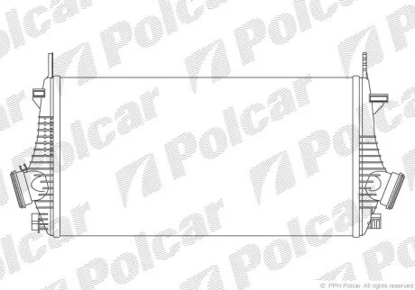 Интеркулер Polcar 5520J8-1