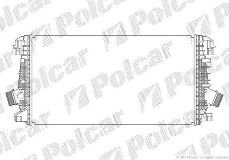Интеркулер Polcar 5520J84X