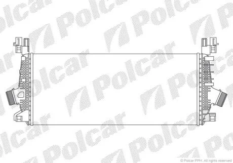 Интеркулер Polcar 5520J8-5