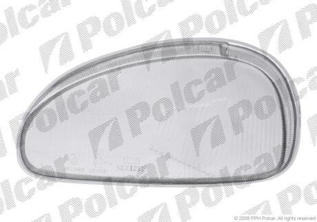 Стекло фары Polcar 5555121E