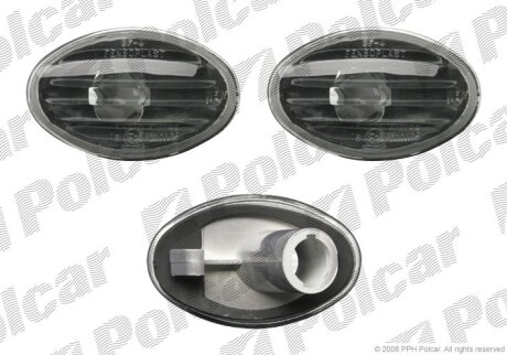 Указатели поворота боковые Polcar 555519BE