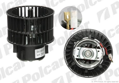 Вентилятор печки Polcar 5555NU-2