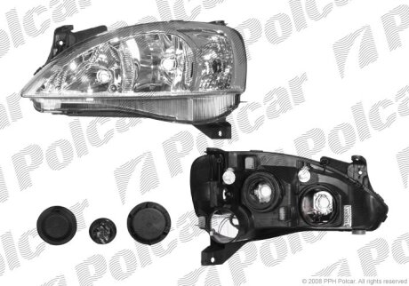 Фара основная правая Polcar 5556103V