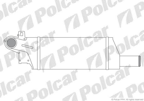 Интеркулер Polcar 5556J8-1