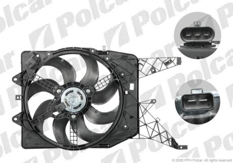 Вентилятор Polcar 555823W2