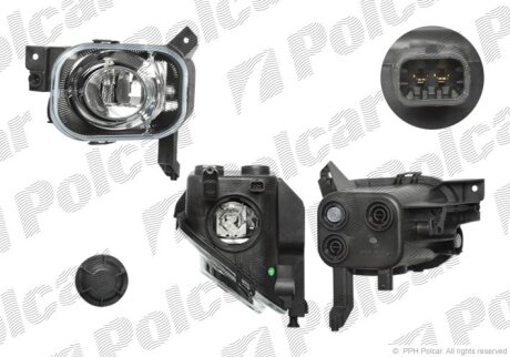Фара противотуманная Polcar 5558291E