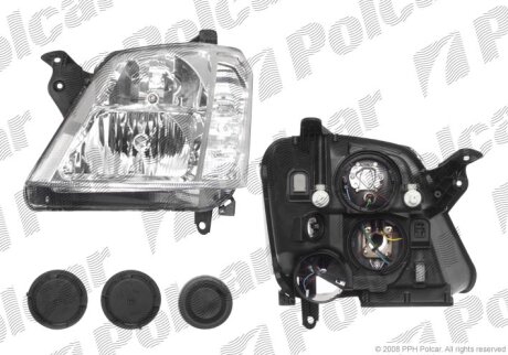 Фара основная правая Polcar 555910-E