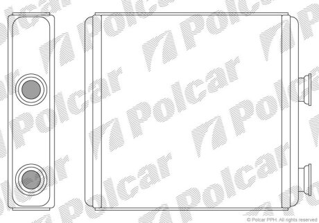 Радиаторы обогрева (PJ) -SRL Polcar 5559N8-1