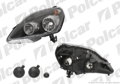 Фара основная правая Polcar 556109-U