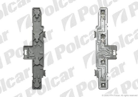 Цоколь лампы фонаря заднего Polcar 5563885U