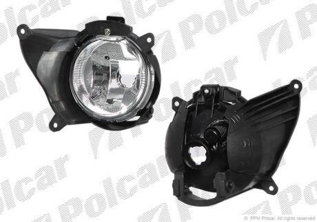 Фара противотуманная Polcar 556529-E