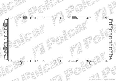 Радиаторы охлаждения (ZJ) Polcar 570208A4