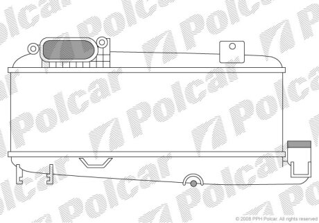 Интеркулер Polcar 5707J81X