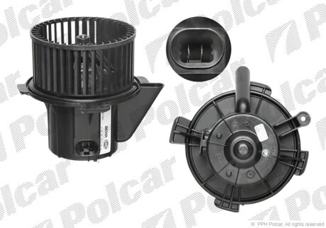 Вентлятор печки Polcar 5710NU3X
