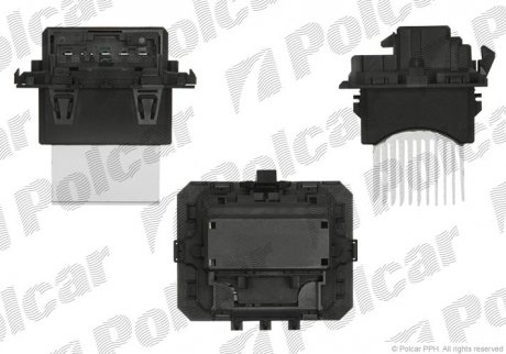 Регулятор вентилятора кабіни Polcar 5712KST2