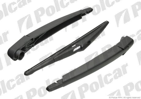 Рычаг стеклоочистителя со щеткой, комплект Polcar 5712RWT1