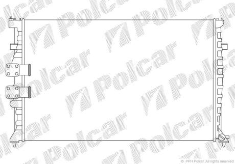 Радиаторы охлаждения (ZJ) -RNBC Polcar 574608A7