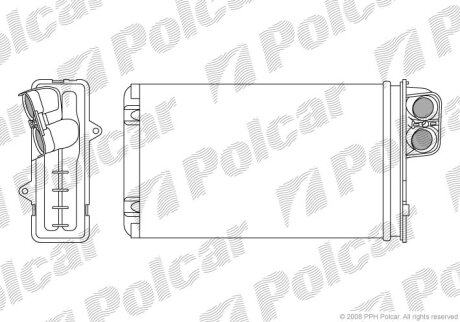 Радиатор отопителя Polcar 5746N8-1