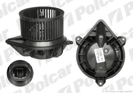 Вентлятор печки Polcar 5746NU-2