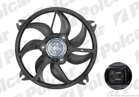 Вентилятор радиатора охлаждения Polcar 574723W3