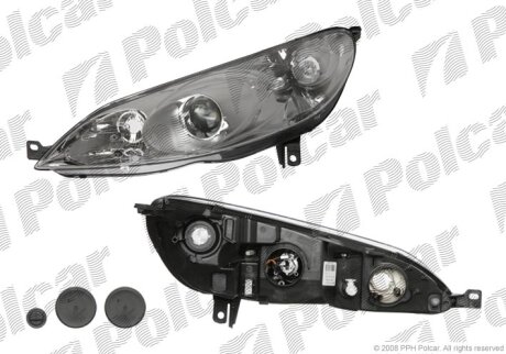 Фара основная левая Polcar 574809-E