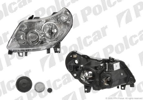 Фара основная правая Polcar 577010-E