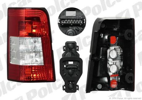 Фонарь задний Polcar 5791871S