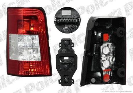 Фонарь задний Polcar 5791881S
