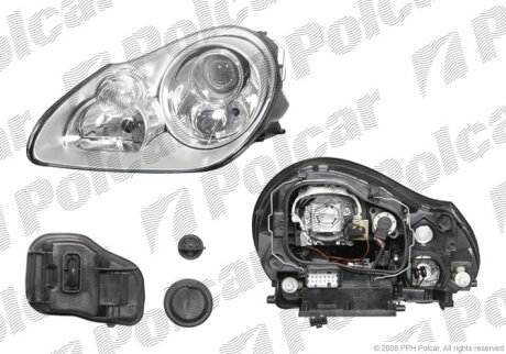 Фара основная левая Polcar 5820091V