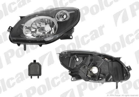 Основная фара Polcar 6001100E
