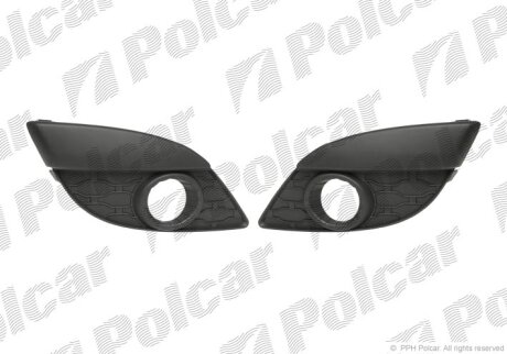 Решетка бампера переднего Polcar 600127-1